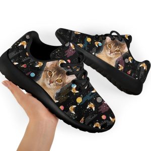 Abyssinian Cat Sneakers Custom Sporty Shoes For Cat Lover-Gearsnkrs