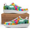 Adventure Time Bmo Air Sneakers Custom Tie Dye Style 1 - PerfectIvy