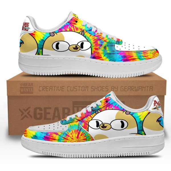 Adventure Time Cake Air Sneakers Custom Tie Dye Style 1 - Perfectivy