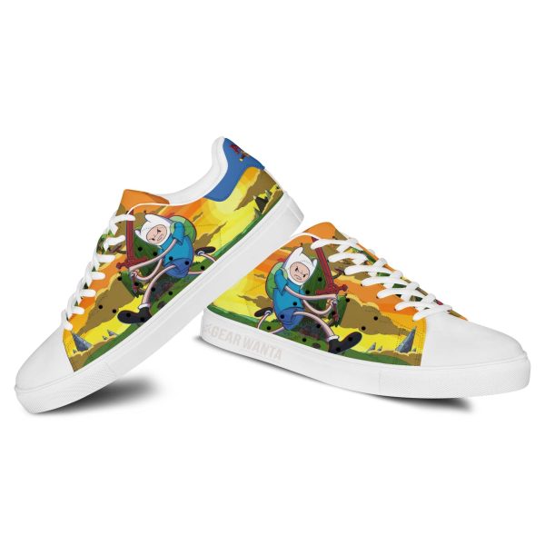 Adventure Time Finn Skate Shoes Custom-Gearsnkrs