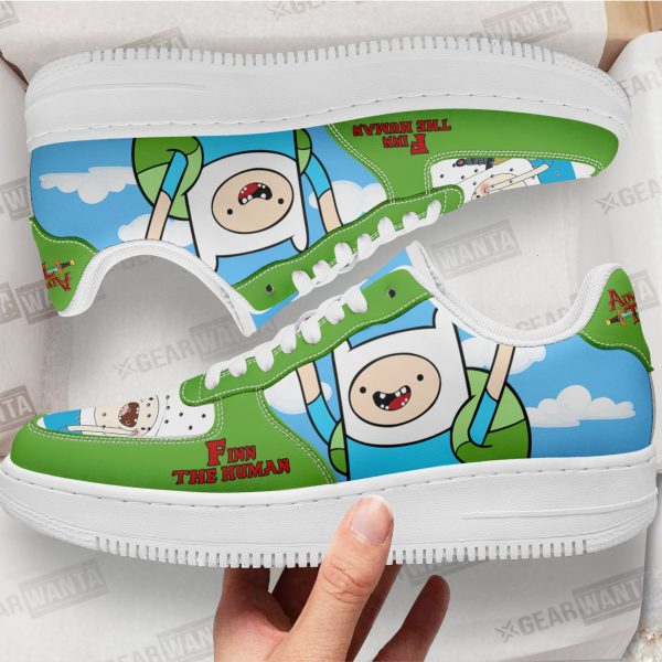 Adventure Time Finn The Human Rogers Air Sneakers-Gear Wanta