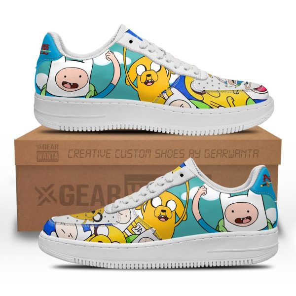 Adventure Time Finn And Jake Rogers Air Sneakers-Gearsnkrs