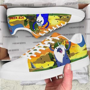 Adventure Time Ice King Skate Shoes Custom-Gearsnkrs