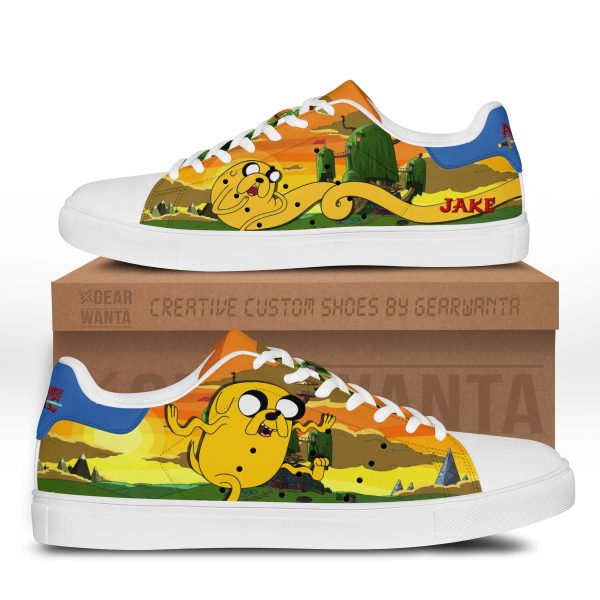 Adventure Time Jake Skate Shoes Custom-Gearsnkrs
