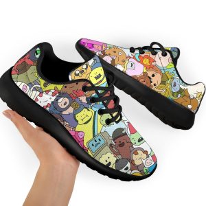Adventure Time Sneakers Sporty Shoes Funny Gift Idea Pt19-Gearsnkrs