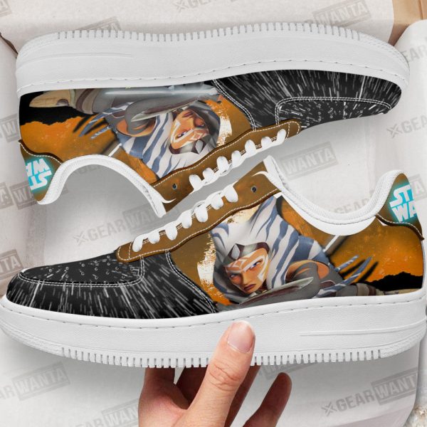 Ahsoka Tano Air Sneakers Custom Star Wars Shoes 1 - Perfectivy