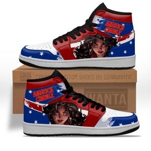 America Chavez J1 Sneakers Custom For Movies Fans 2 - PerfectIvy