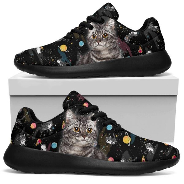American Shorthair Cat Sneakers Sporty Shoes Cat Lover-Gearsnkrs