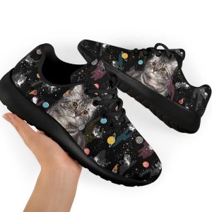 American Shorthair Cat Sneakers Sporty Shoes Cat Lover-Gearsnkrs