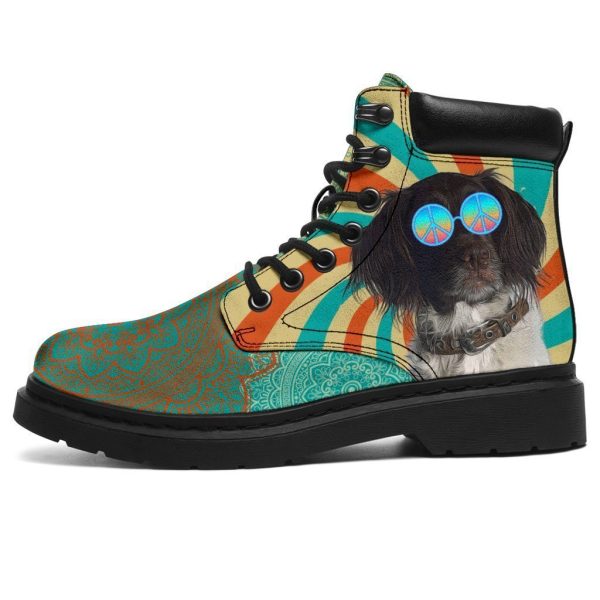 American Water Spaniel Dog Boots Shoes Hippie Style-Gearsnkrs