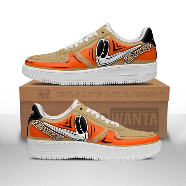Anaheim Ducks Air Shoes Custom Naf Sneakers For Fans-Gearsnkrs