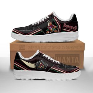 Arizona Coyotes Air Sneakers Custom Force Shoes For Fans-Gear Wanta