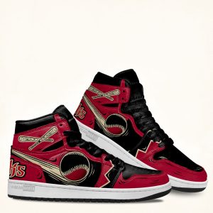Arizona J1 Shoes Custom For Fans Sneakers Tt13-Gearsnkrs