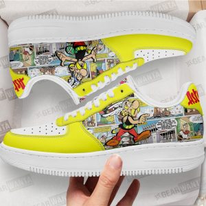 Asterix Air Sneakers Custom Superhero Comic Shoes 1 - PerfectIvy
