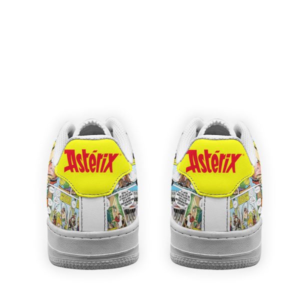 Asterix Air Sneakers Custom Superhero Comic Shoes 4 - Perfectivy