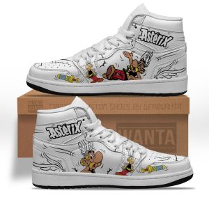 Asterix Air J1 Shoes Custom Superhero JD Sneakers 1 - PerfectIvy