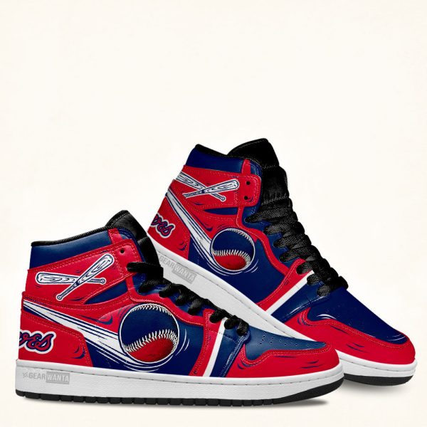Atlanta Braves J1 Shoes Custom For Fans Sneakers Tt13-Gearsnkrs