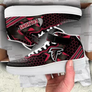 Atlanta Falcons Sneakers Custom Air Mid Shoes For Fans-Gearsnkrs
