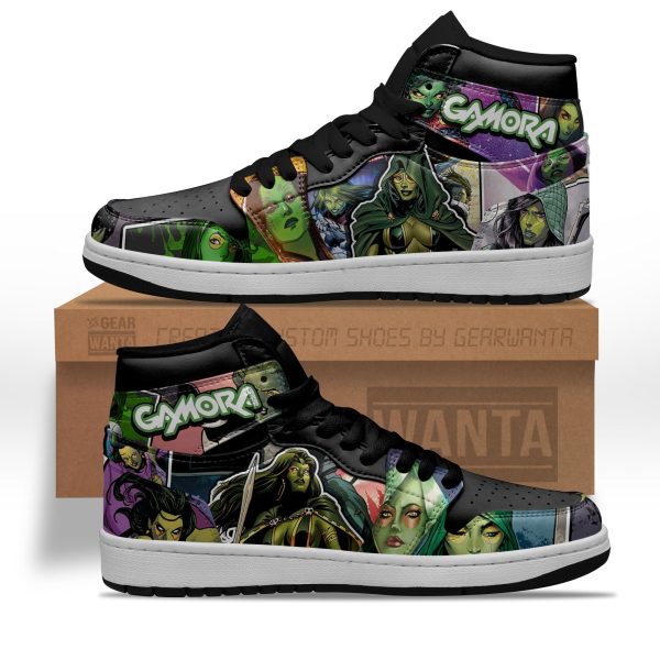 Gamora Air J1 Shoes Custom Comic Style 1 - Perfectivy