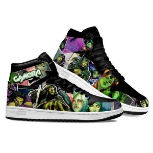 Gamora Air J1 Shoes Custom Comic Style 2 - PerfectIvy