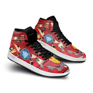Iron Man Air J1 Shoes Custom Uniform 2 - Perfectivy