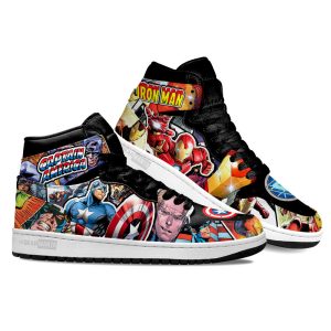 Avenger Ironman X Captain America J1 Shoes Custom-Gearsnkrs