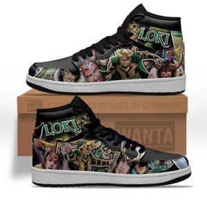 Loki Air J1 Shoes Custom Comic Style For Fans 1 - PerfectIvy