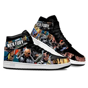 Avenger Nick Furry J1 Shoes Custom-Gearsnkrs