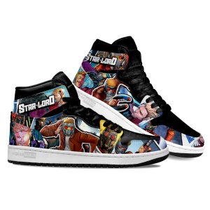 Avenger Star Lord J1 Shoes Custom-Gearsnkrs