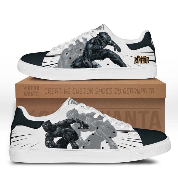 Avengers Black Panther Skate Shoes Custom-Gearsnkrs