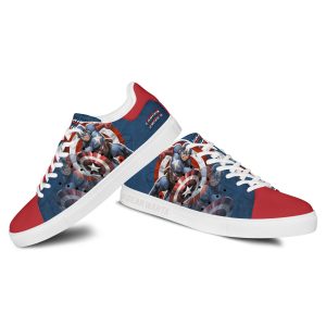 Avengers Captain America Skate Shoes Custom-Gear Wanta