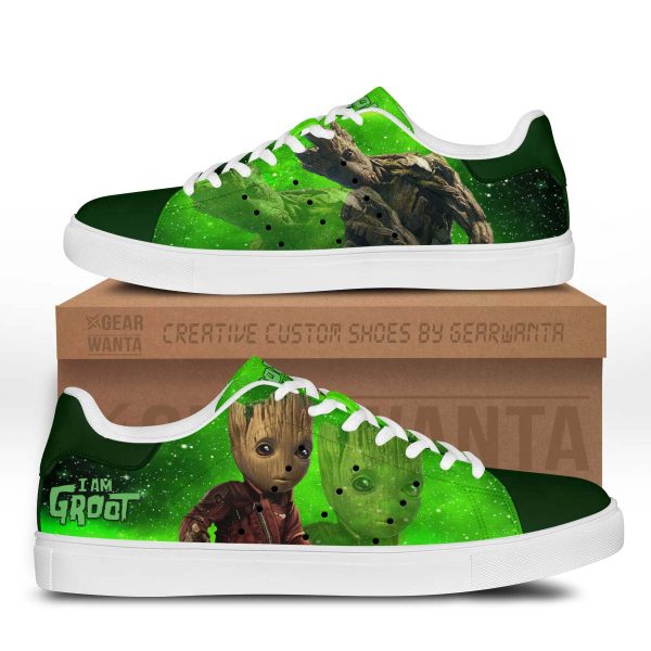 Avengers Groot Skate Shoes Custom-Gearsnkrs