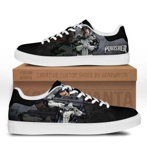 Avengers Punisher Skate Shoes Custom-Gear Wanta