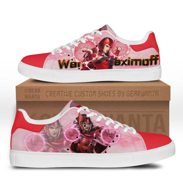 Avengers Scarlet Witch Skate Shoes Custom-Gearsnkrs