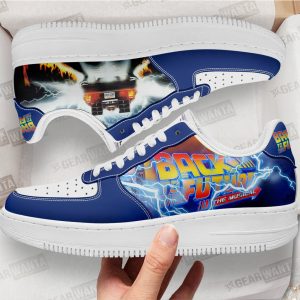 Back To The Future Custom Air Sneakers QD11 2 - PerfectIvy