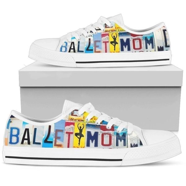 Ballet Mom Women'S Sneakers Style Gift Idea Nh08-Gearsnkrs