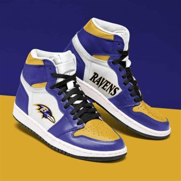 Baltimore Ravens Custom Shoes Sneakers Jd Sneakers Perfect Gift For Fans-Gearsnkrs