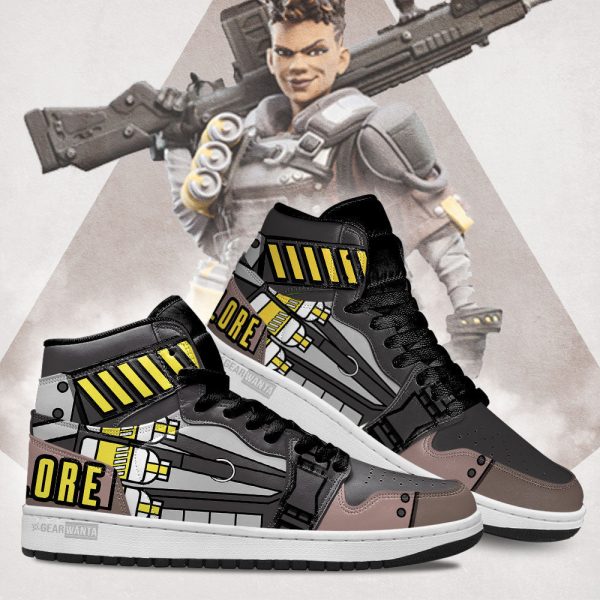 Bangalore Apex Legends Air J1S Sneakers Custom Uniform Shoes-Gearsnkrs