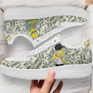 Bart Simpson Air Sneakers Custom Simpson Cartoon Shoes 1 - PerfectIvy