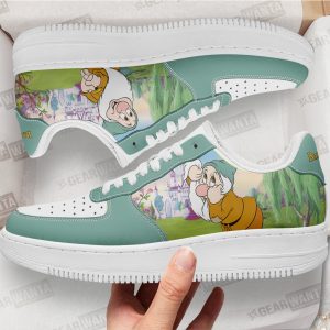 Bashful Snow White and 7 Dwarfs Custom Air Sneakers QD12 2 - PerfectIvy