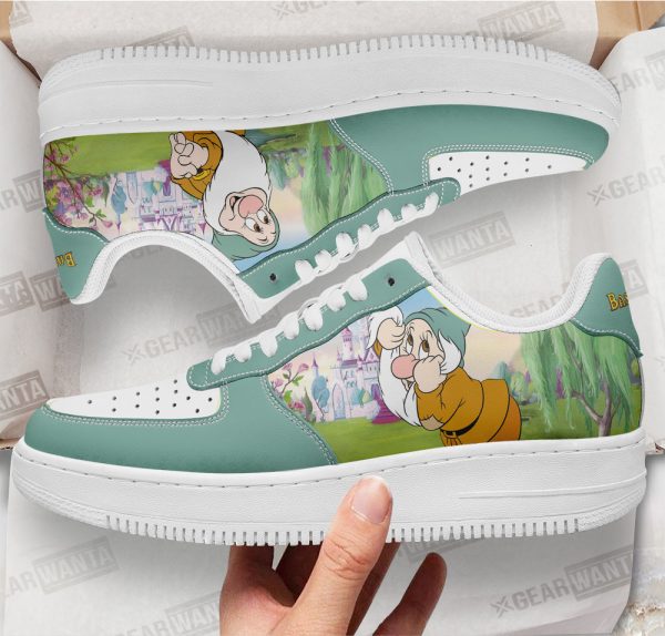 Bashful Snow White And 7 Dwarfs Custom Air Sneakers Qd12 2 - Perfectivy
