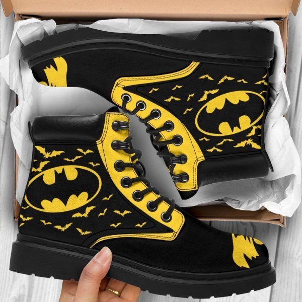 Bat Man Boots Shoes Custom Amazing Fan Gift Idea-Gearsnkrs
