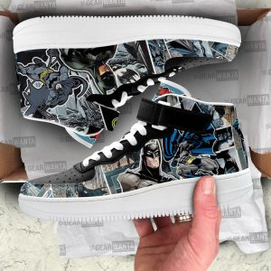 Batman Air Mid Shoes Custom Sneakers Fans-Gear Wanta