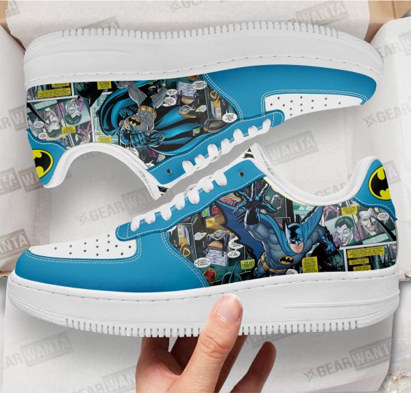 Batman Air Sneakers Custom Superhero Comic Shoes 1 - Perfectivy