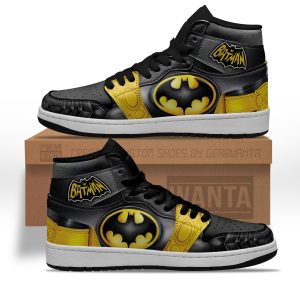 Custom Nike Air Jordan 1 Mid - Classic Batman Custom Shoes — Q's Custom  Sneakers