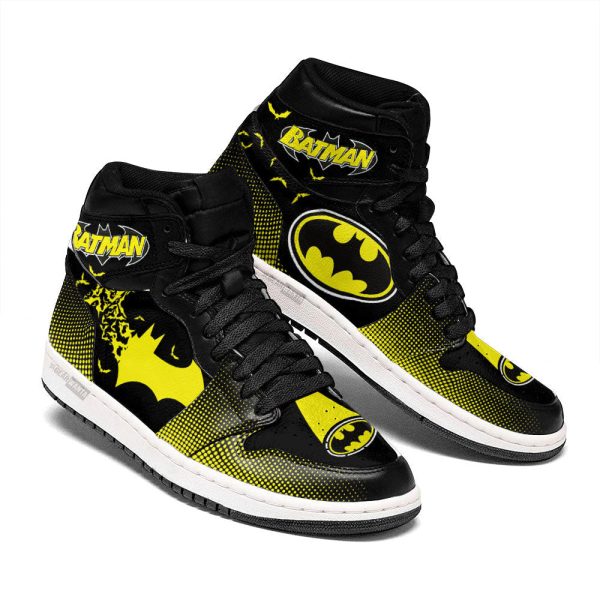 Batman Air J1 Shoes Custom Superhero Jd Sneakers 2 - Perfectivy