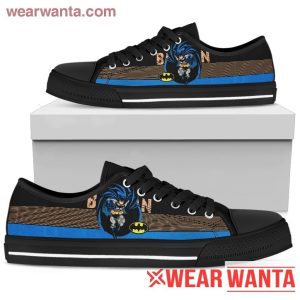 Batman Sneakers Low Top Gift Idea Pt11-Gearsnkrs