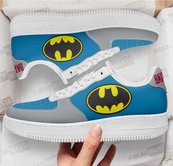 Batman Super Hero Custom Air Sneakers Qd22 2 - Perfectivy