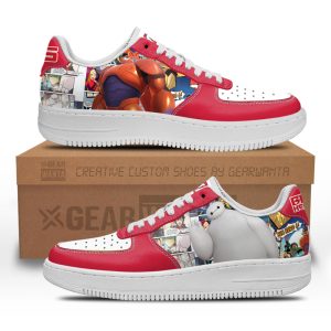 Baymax Air Sneakers Custom Superhero Comic Shoes 2 - PerfectIvy