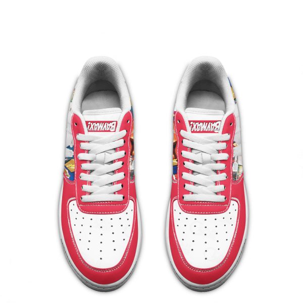 Baymax Air Sneakers Custom Superhero Comic Shoes 3 - Perfectivy
